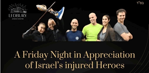 1 Shabbat Dinner with our Wounded Heroes